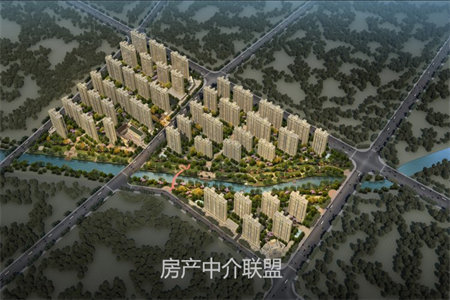 御景华庭3室2厅1卫106m2毛坯房